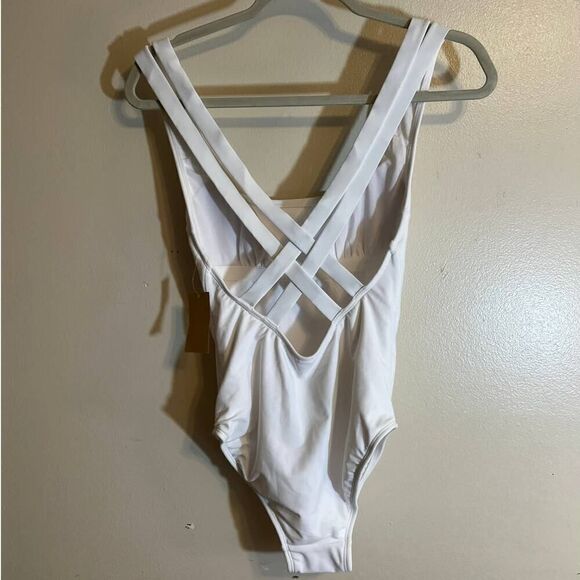 NWT Rachel by Rachel Roy White One Piece  Sz. XS - Picture 3 of 5